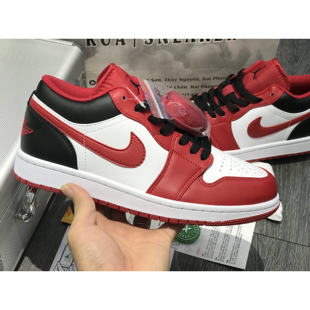 Siêu Phẩm Giày Thể Thảo Sneaker J.D Low Wh.ite Gy.m Red B.lack Đỏ Đen 2022 SIêu Xinh Cao Cấp +Tặng Tất
