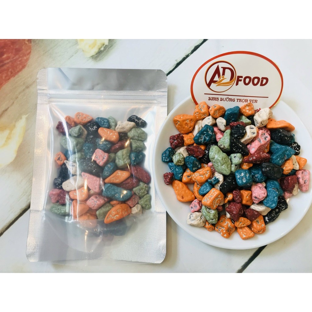Túi 100g viên kẹo socola sỏi nhỏ