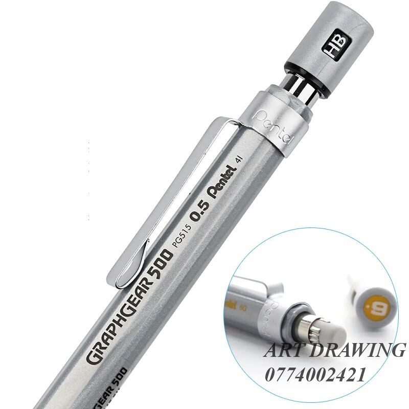 Chì bấm pentel soạn thảo cơ khí  0.3/0.5/0.7/0.9 Graph Gear 500™ Mechanical Drafting Pencil