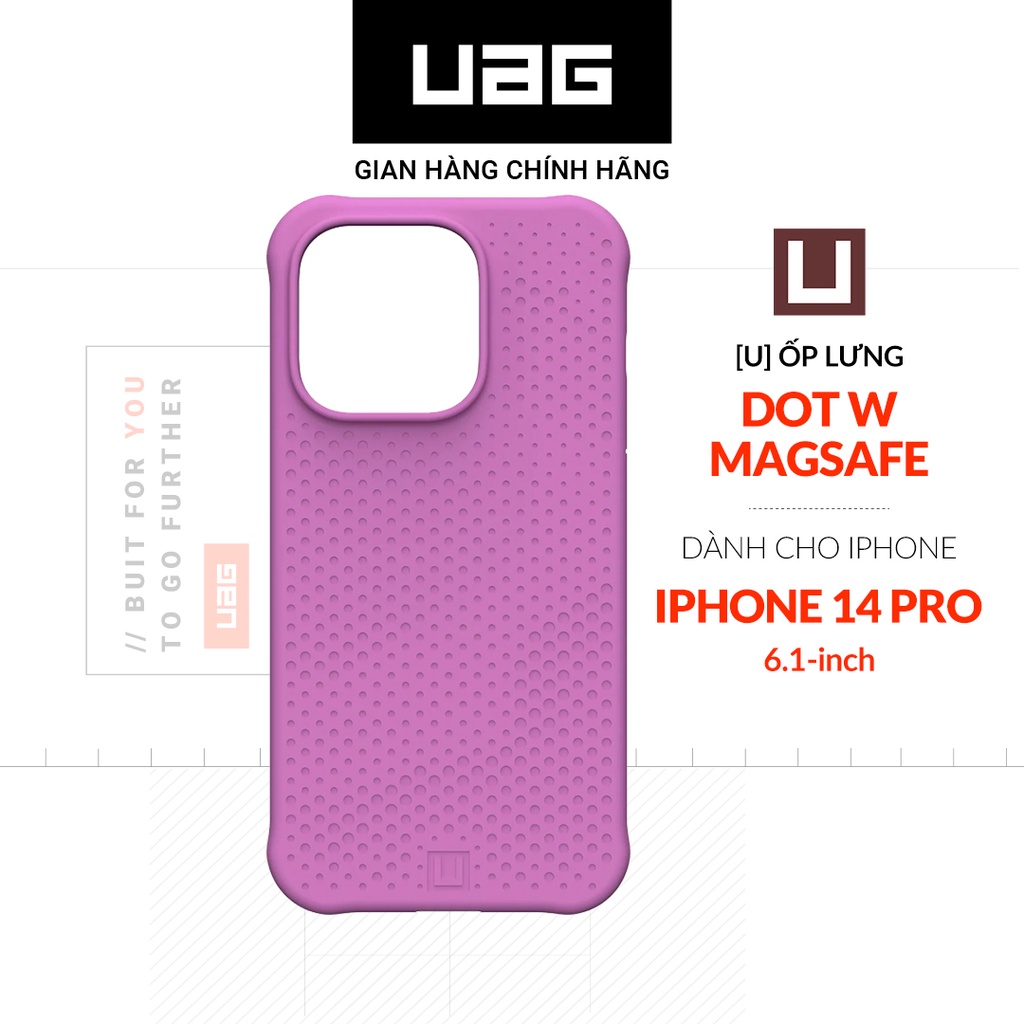 Ốp Lưng UAG DOT W Magsafe Cho iPhone 14 Pro