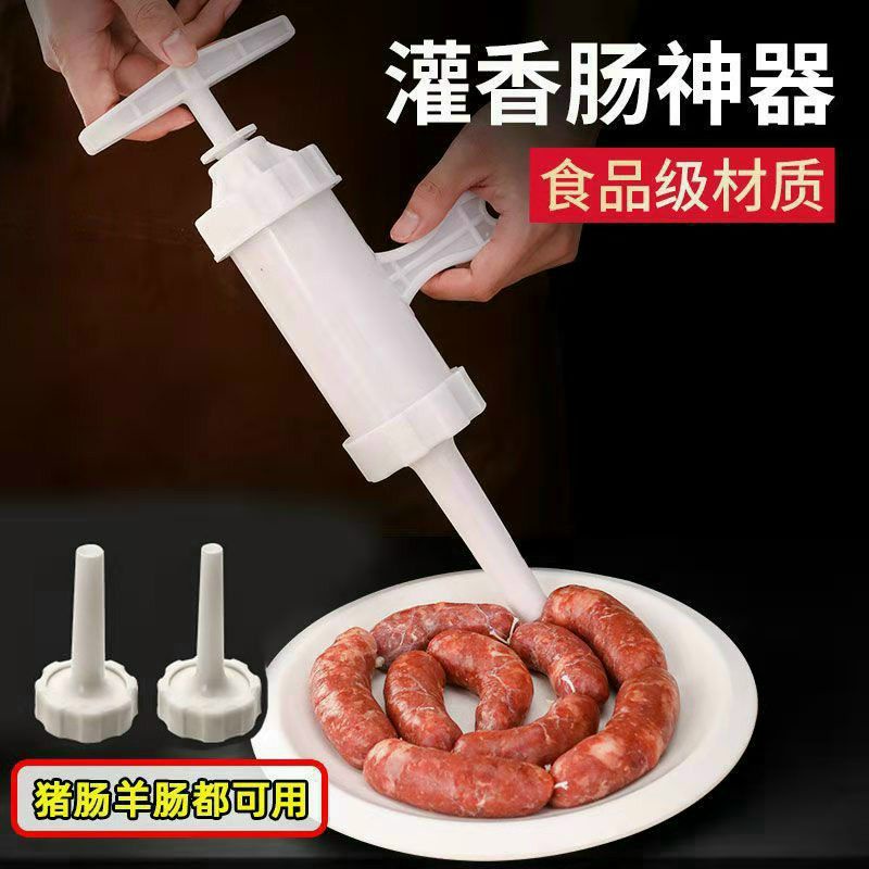 Dụng Cụ Nhồi Xúc xích lạp xưởng bằng tay siêu tiện lợi. Ai cũng có thể tự làm xúc xích tại nhà