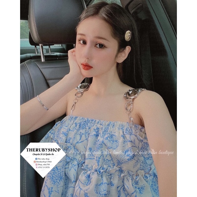 Sét bèo gấm nổi hai dây kim loại