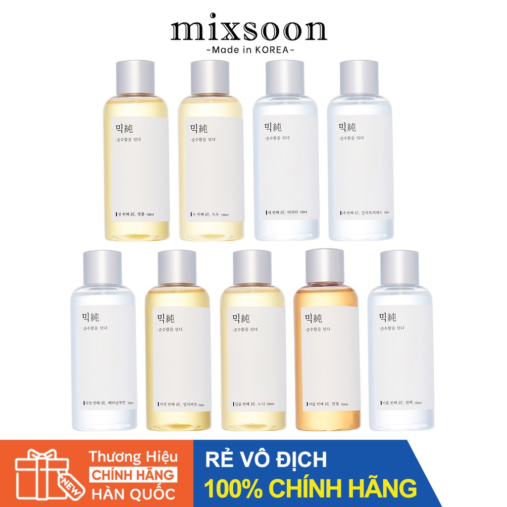 Tinh chất dưỡng da cao cấp 100% cô đặc chiết xuất từ thiên nhiên MixSoon