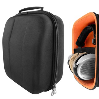 Hộp đựng tai nghe Geekria cho Sennheiser HD800S, HD820, Philips X2hr, SHP9500s và Tai nghe Over-Ear cỡ lớn, Túi đựng vỏ cứng bảo vệ du lịch