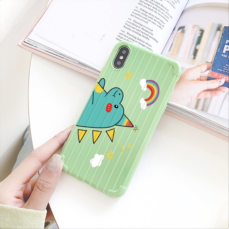 Ốp lưng iphone Green T-Rex sọc 3D chống va đập 5/5s/6/6plus/6s/6splus/7/7plus/8/8plus/x/xs/11/12/pro/max/plus/promax | BigBuy360 - bigbuy360.vn