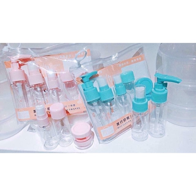 Bộ chiết mỹ phẩm mini