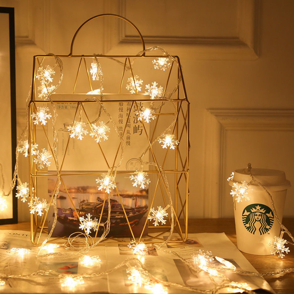 [Đặc Biệt] Đèn trang trí hình Bông Tuyết