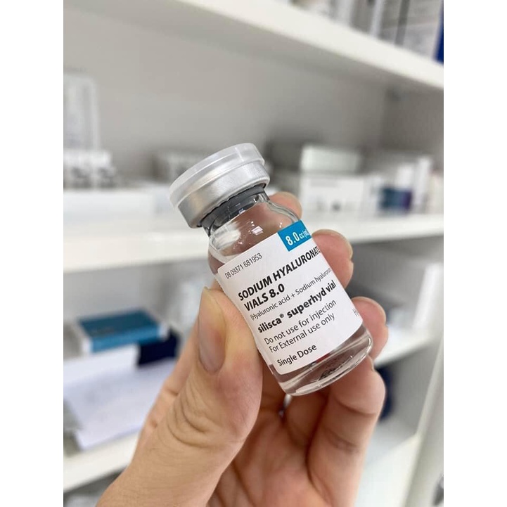 Tinh chất Sodium Hyaluronate Silisca căng bóng da, phục hồi, giảm đỏ