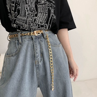 THẮT LƯNG XÍCH KHÓA MÀU VÀNG