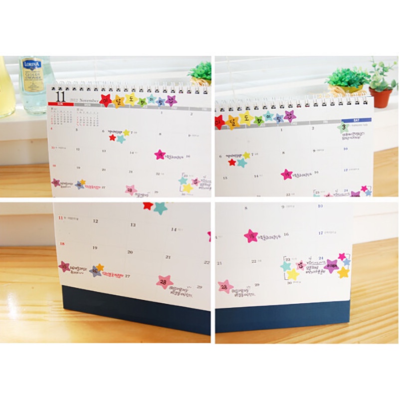Set 6 Tấm Nhãn Dán Hình Tròn/Ngôi Sao/Trái Tim Dùng Trang Trí Thủ Công Cho Bé