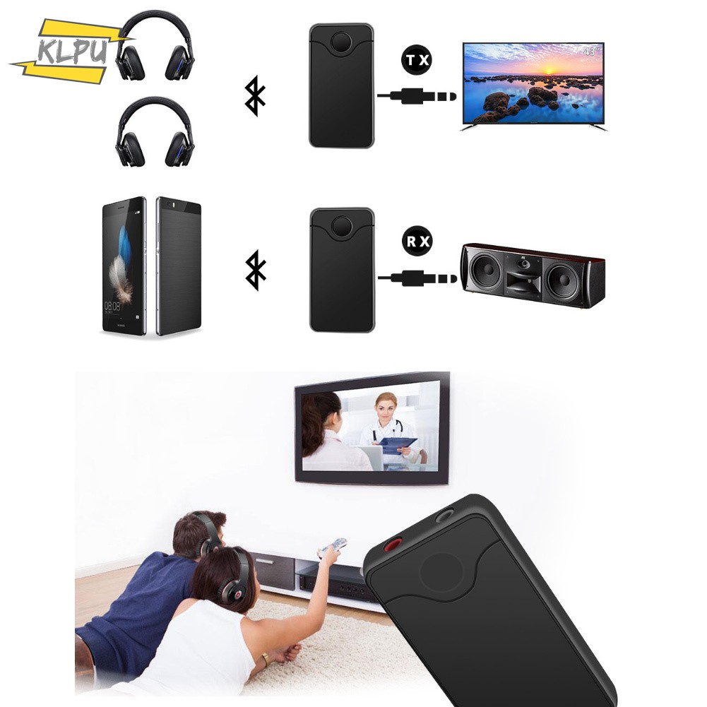Bộ Thu Phát Âm Thanh Bluetooth 4.0 2 Trong 1 Giắc Cắm 3.5mm Cho Loa Tv / Loa Tại Nhà My