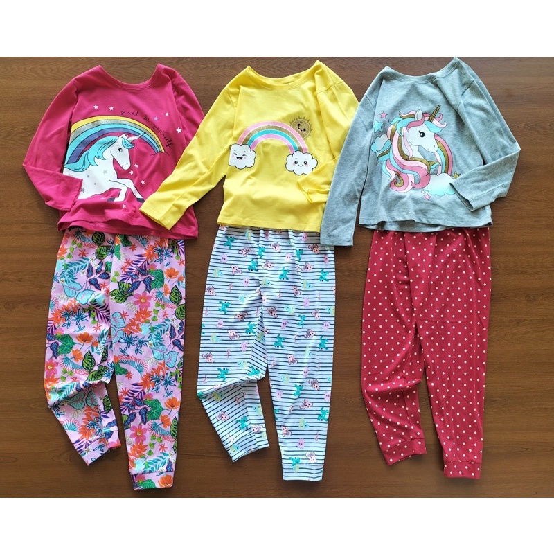 Bộ thun dài tay Gymboree bé gái size đại (20-40kg)