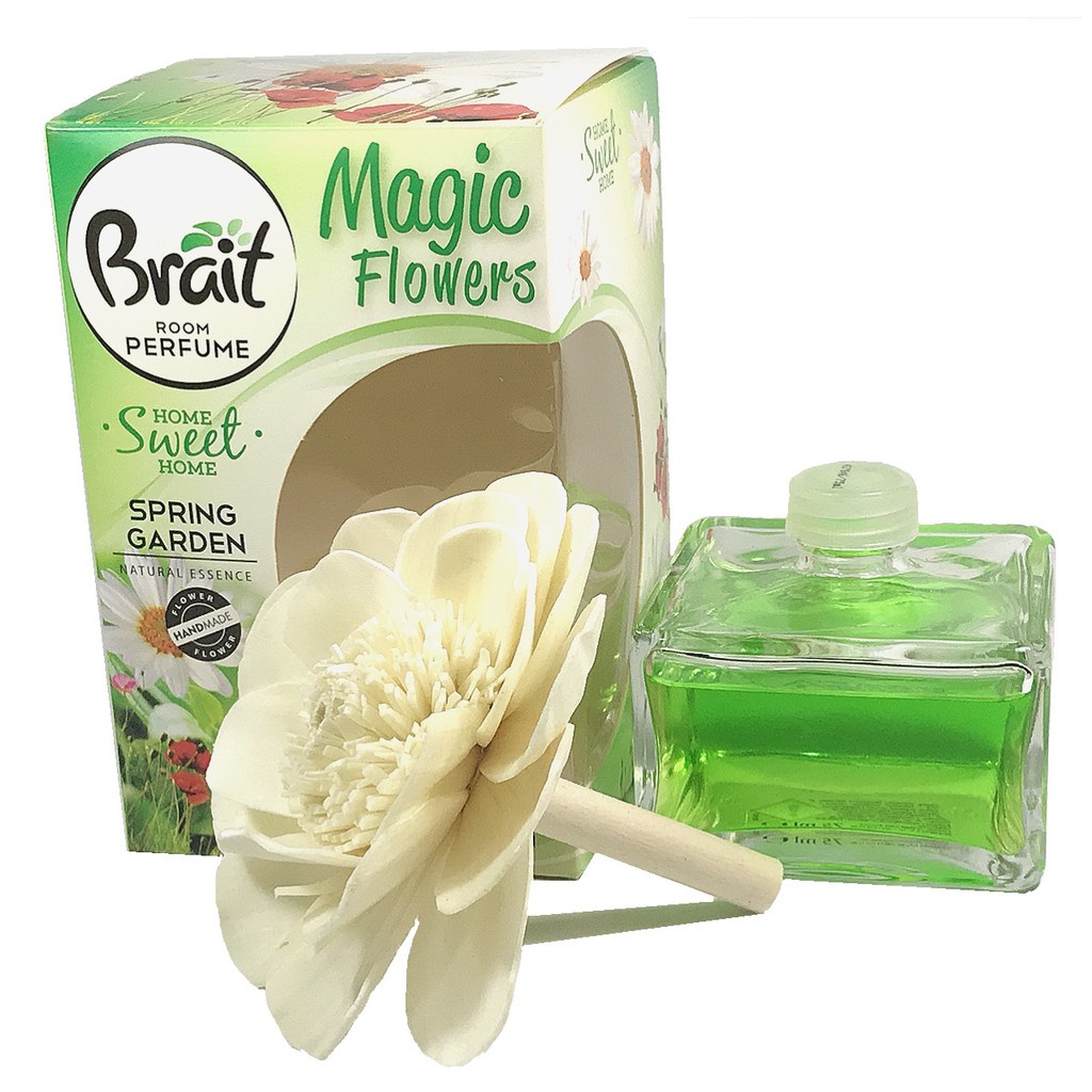 Tinh dầu thơm phòng Brait Magic Flower hương thơm mát, lưu hương lâu, nội địa Châu Âu, GGEU