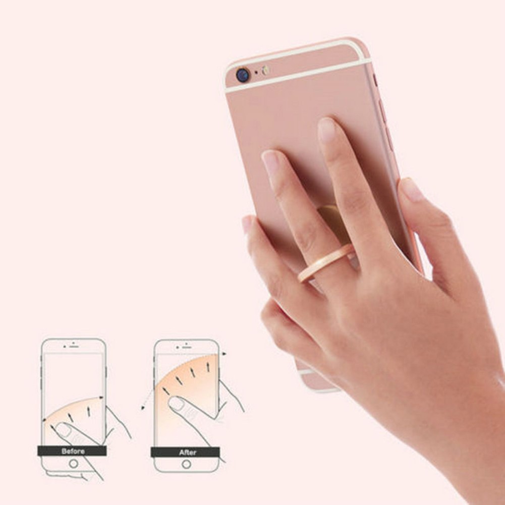 Vòng Nhẫn Đỡ Điện Thoại Xoay 360 Độ Cho Iphone Samsung Galaxy