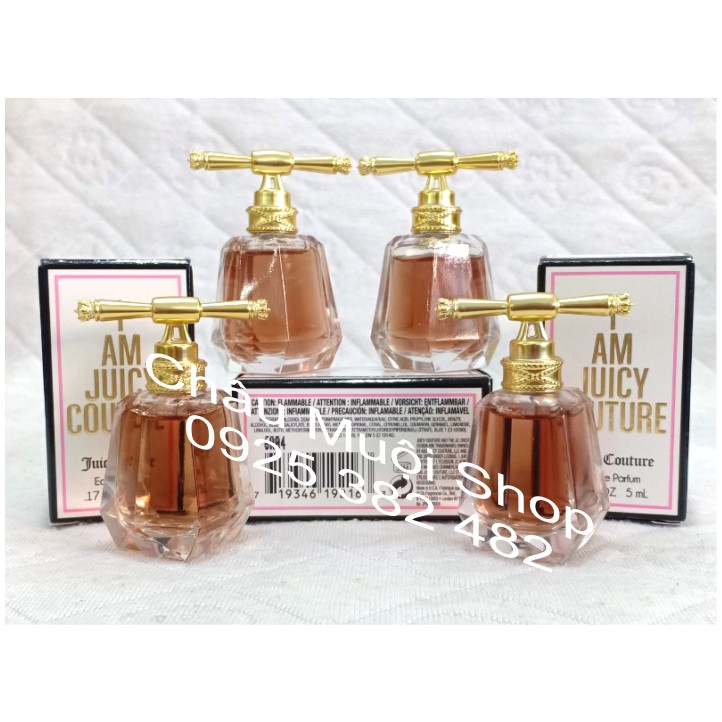 Nước Hoa Mini I Am Juicy Couture -5ml