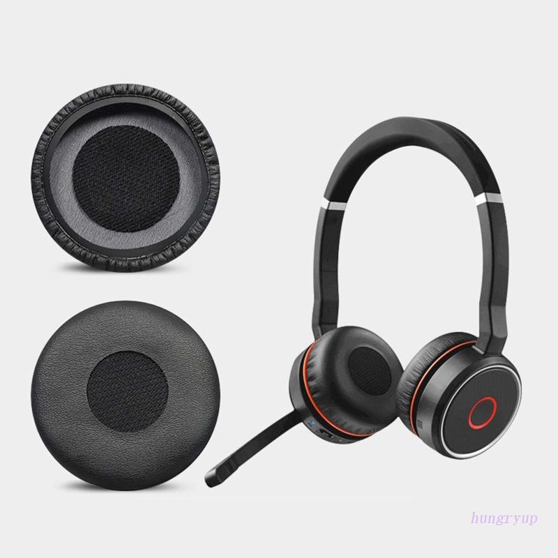 Cặp Mút Đệm Bọc Da Thay Thế Cho Tai Nghe Chụp Tai Jabra evolve 20se 30II 40