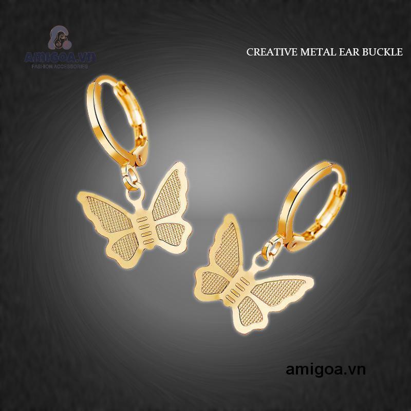 ✨✨Đôi khuyên tai hình bươm bướm sáng tạo thời trang