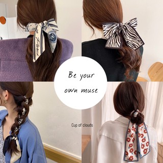 Khăn turban dài bản nhỏ phong cách Hàn Quốc