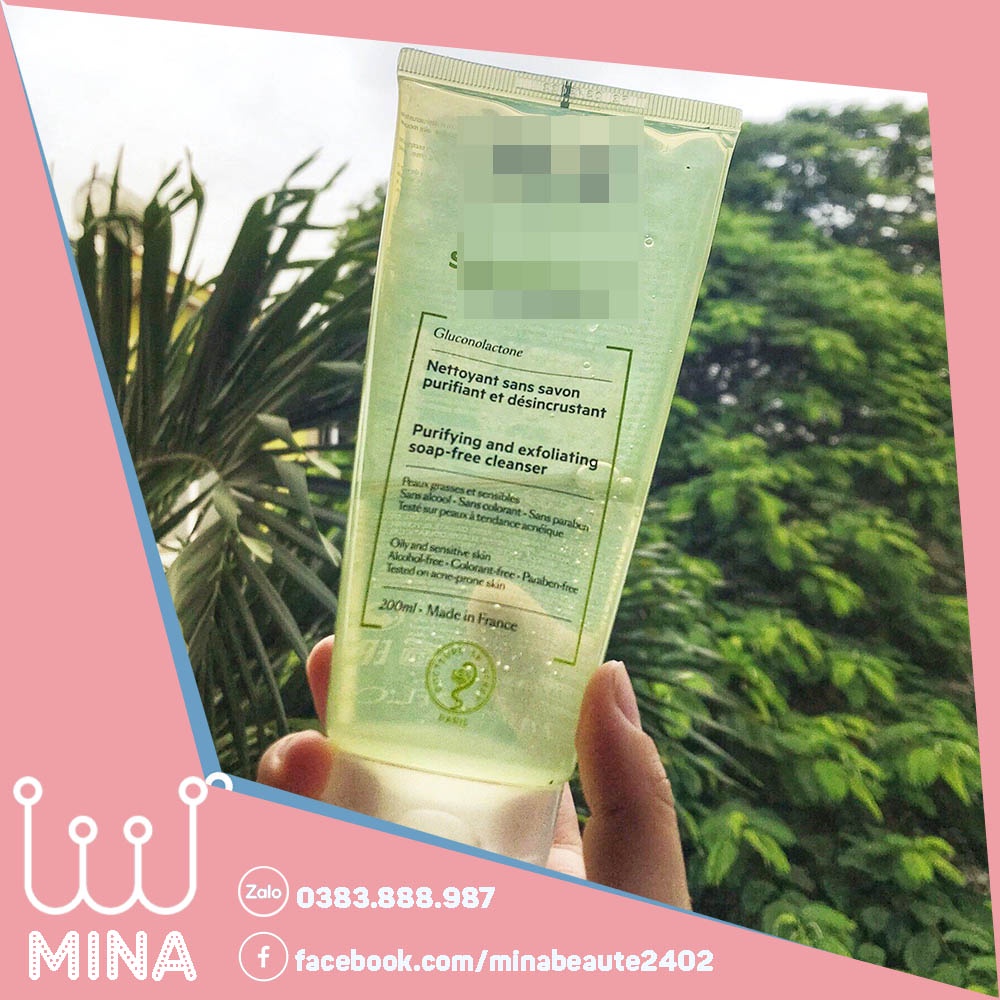 Gel Rửa Mặt Dành Cho Da Nhờn Mụn Sebiaclear Gel Moussant
