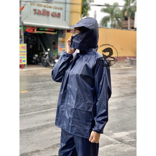 Áo Mưa Bộ VNXK Có Phản Quang