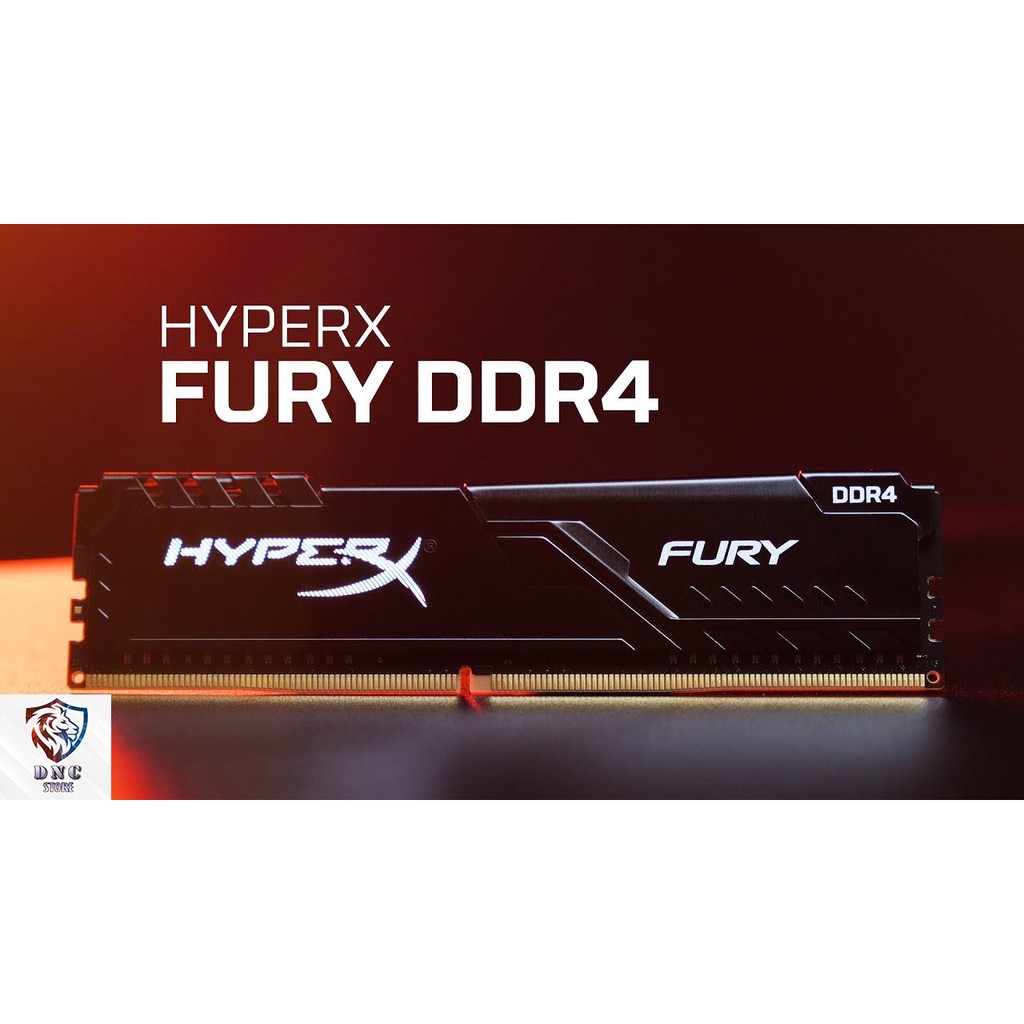 Ram PC Kingston Fury HyperX DIMM 3200Mhz 8GB DDR4 CL16 Black HX432C16PB3/8