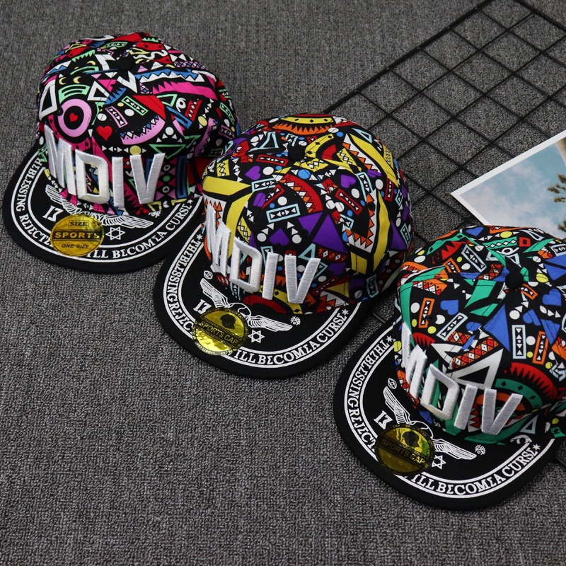 Mũ Lưỡi Trai Thêu Chữ MDIV Độc Đáo Thời Trang