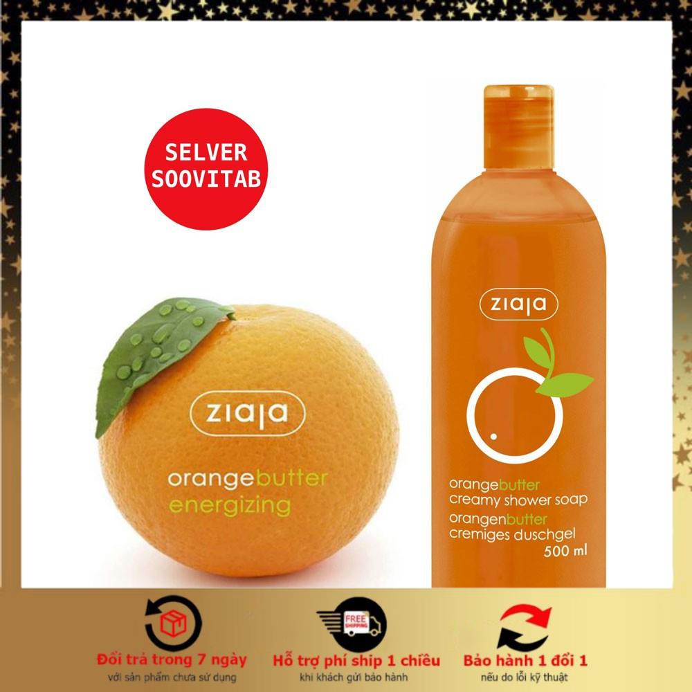 Sữa Tắm Sáp Cam Orange Butter Shower Soap Dưỡng Trắng Da, Làm Đều Màu Da 500ml - Ziaja | BigBuy360 - bigbuy360.vn