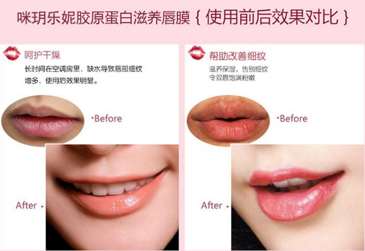 (Hàng Mới Về) Mặt Nạ Môi Bổ Sung Collagen Dưỡng Ẩm Màu Sắc | BigBuy360 - bigbuy360.vn