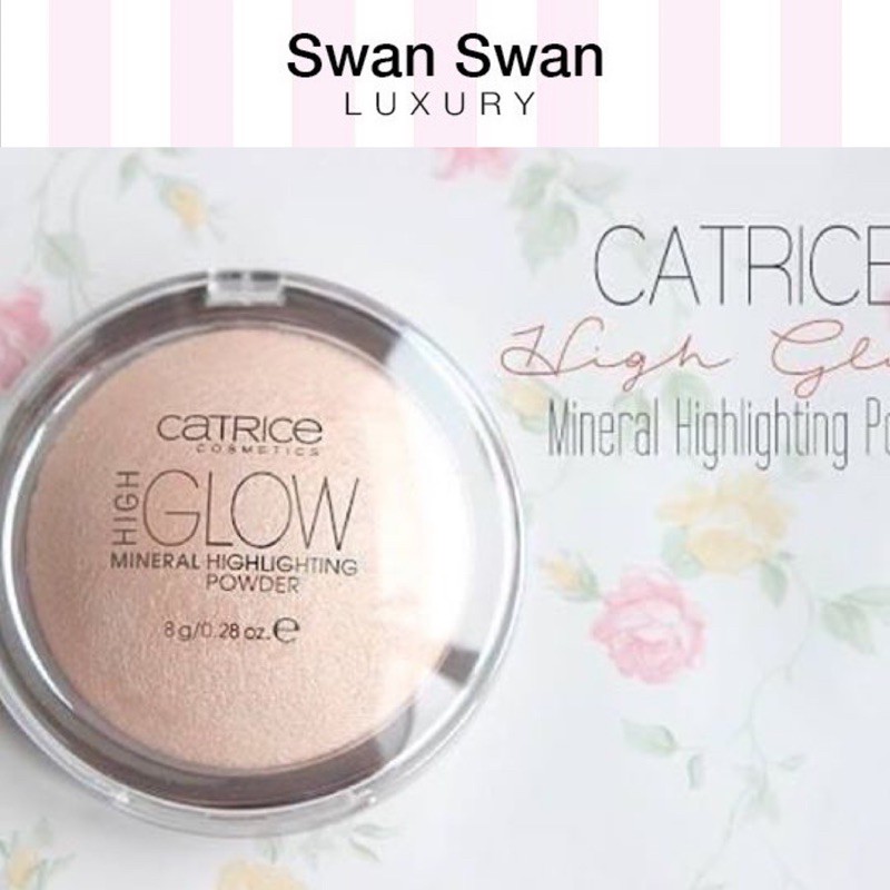 Phấn Highlight Bắt Sáng Mẫu Mới Catrice High Glow 8g