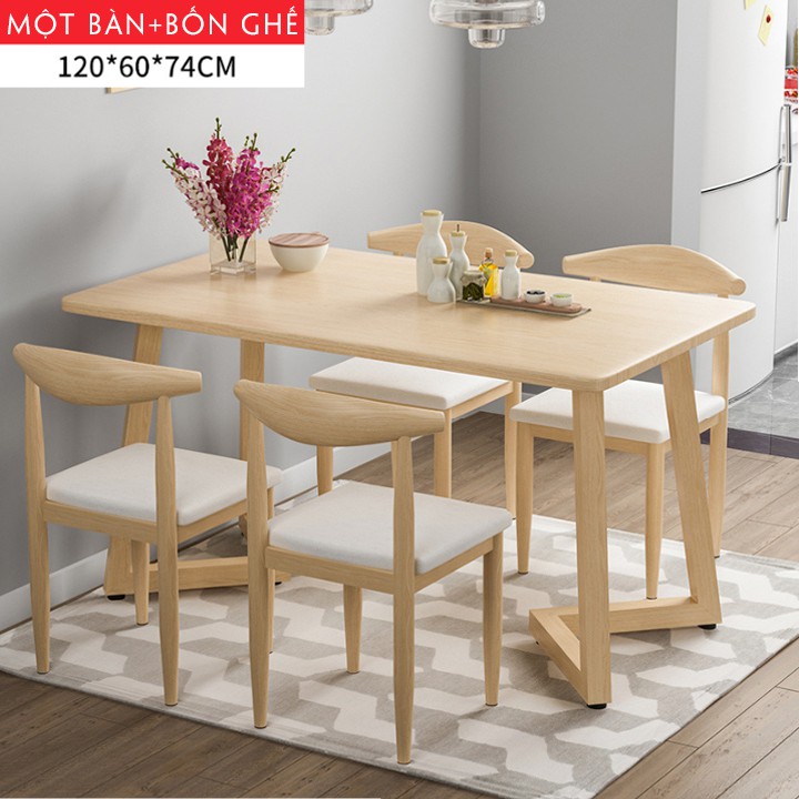 BÀN ĂN DECOR SIZE 120*60*74 | BigBuy360 - bigbuy360.vn