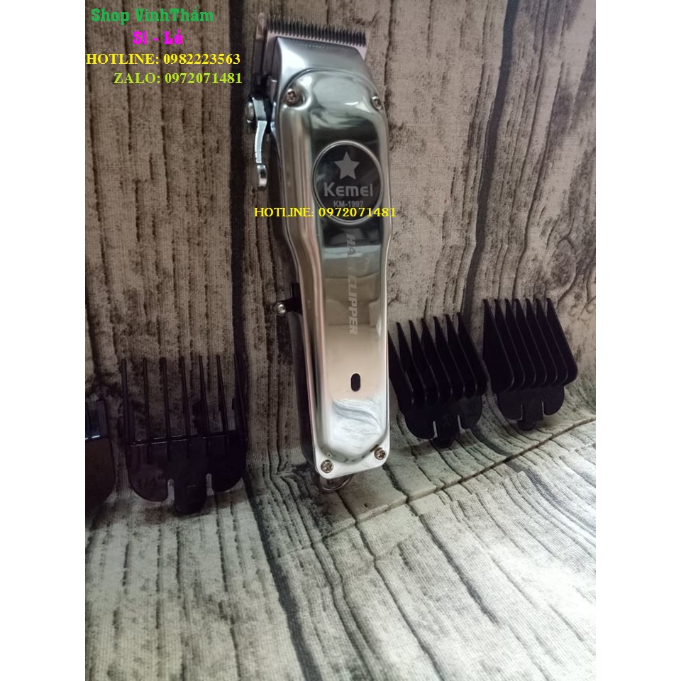Tông đơ cắt cao cấp cắt tóc chuyên nghiệp Kemei km1997