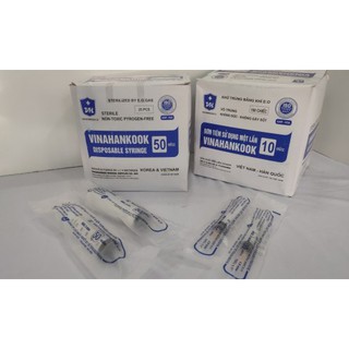 Bơm tiêm y tế từ 1cc đến 5cc Vinahankook