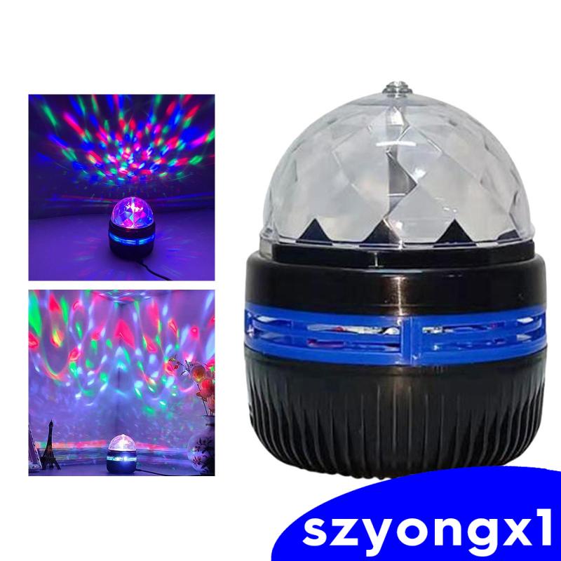 Đèn LED chiếu hình mặt trăng/ngôi sao xoay được trang trí nhà cửa
