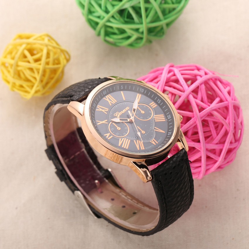 ĐỒNG HỒ NAM NỮ GENEVA DÂY DA THỜI TRANG CỰC HOT | BigBuy360 - bigbuy360.vn