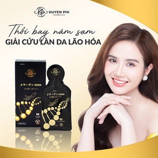 Collagen NMN Red Ginseng Huyền Phi (Hộp 10 gói x 20ml)