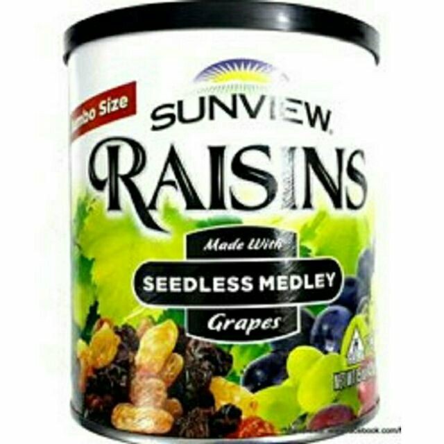 Nho Khô hỗn hợp Sunview Raisins của Mỹ 425g