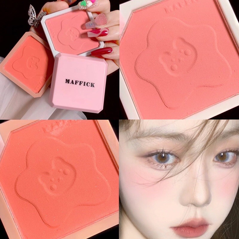 Phấn má hồng 2 tầng MAFFICK Egg Bear Blush