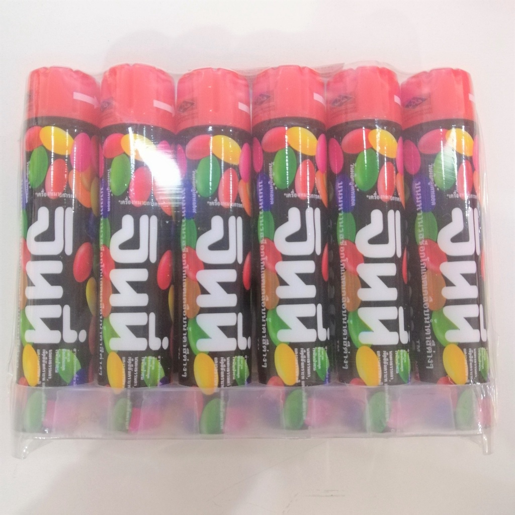 Kẹo Sôcôla Nhiều Màu Jinny Tube Thái Lan (Lốc 12 ống)
