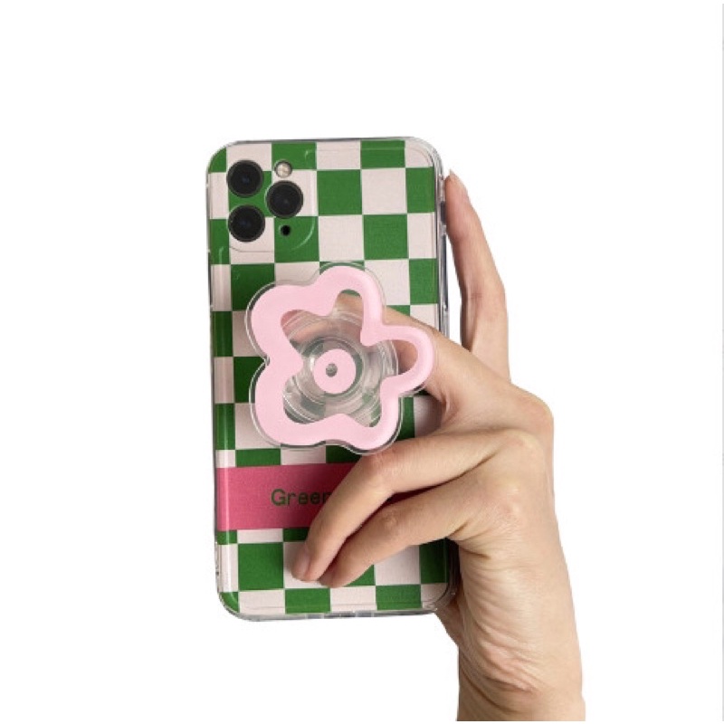 Popsocket giá đỡ điện thoại hoạ tiết hoa méo