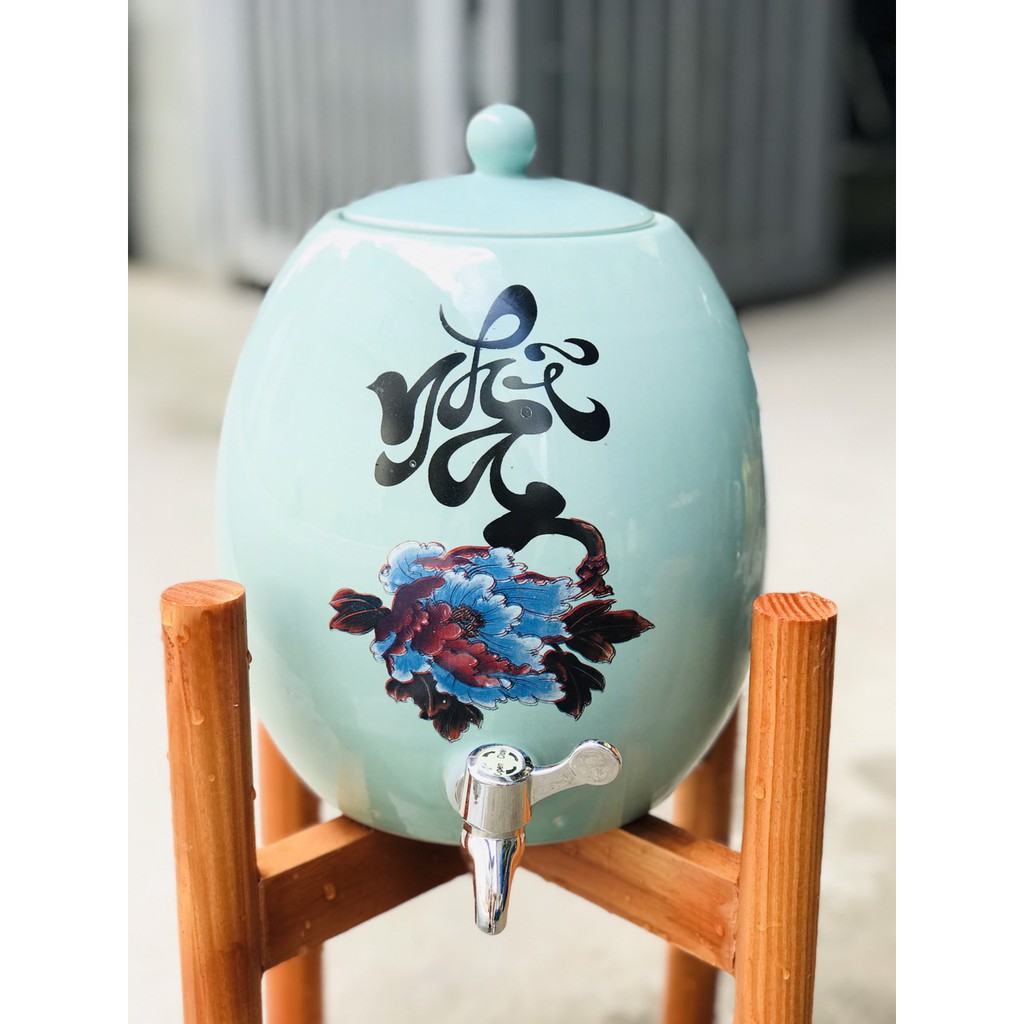 BÌNH đựng  NƯỚC, RƯỢU, GỐM SỨ BÁT TRÀNG, BÌNH NƯỚC 5 LÍT