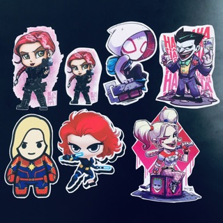 Hình dán sticker nhân vật Marvel