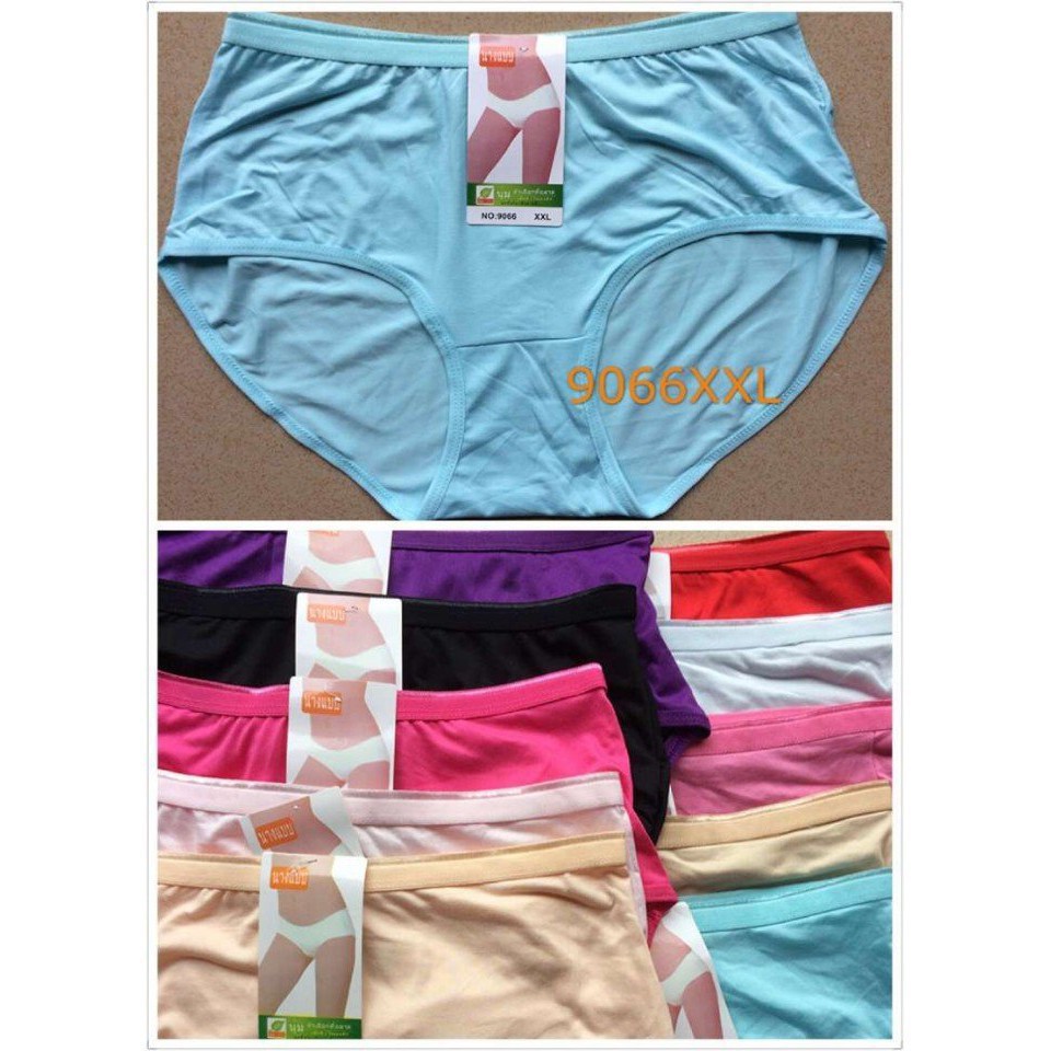 10 quần cotton sợi tre Thái big size 45-75kg | BigBuy360 - bigbuy360.vn