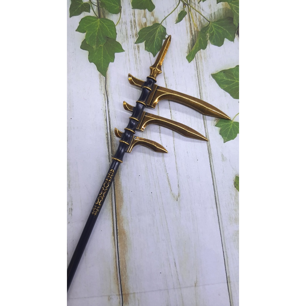 [ Tặng đế ][ 20cm ] Mô hình hợp kim Tam đầu mác của Nhạc Sơn - NARAKA - Baystore