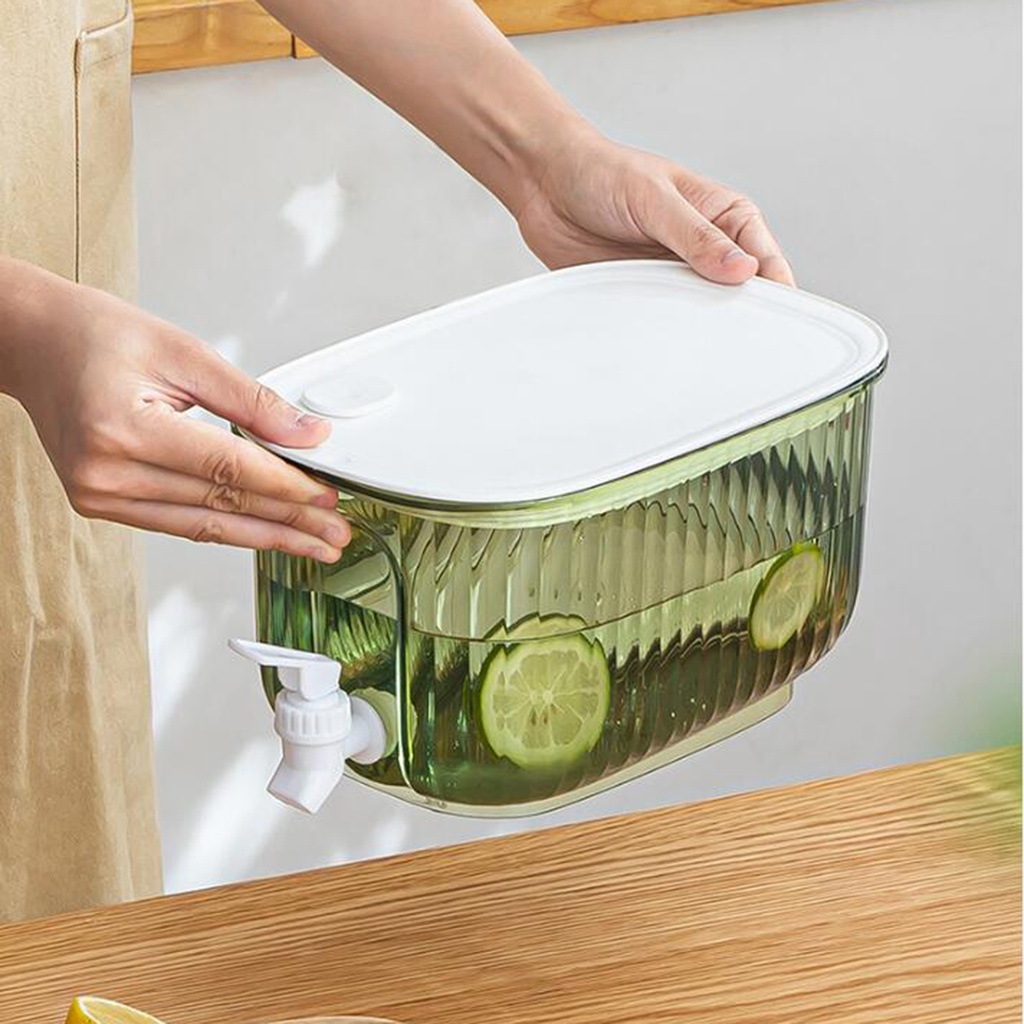 ình đựng nước để tủ lạnh Bình Đựng Nước Uống 4L Tiện Dụng Cho Sân Vườn nhiệt độ cao chịu nhiệt