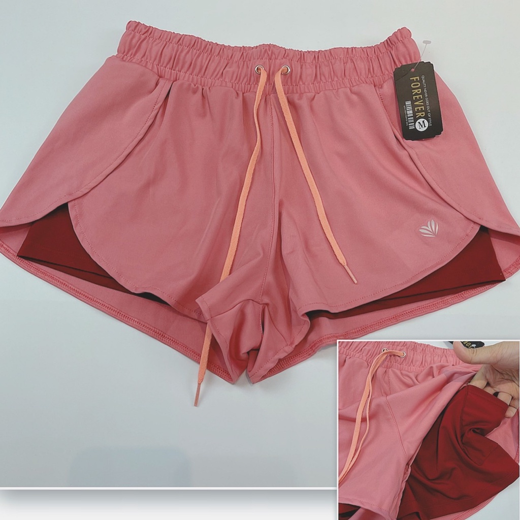 Quần Đùi Boxer 2 Lớp F.2.1 Thun Plolly - yoga An Viên
