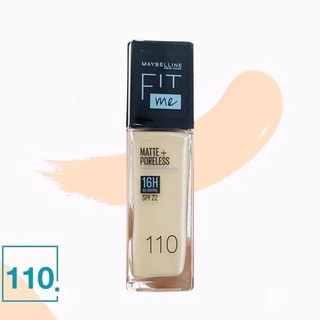 KEM NỀN MAYBELINE FITME MATTE+PORELESS 16h SPF22