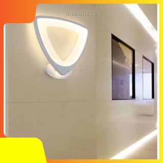 Đèn gắn tường ⚜️freeship⚜️ đèn treo tường hình tam giác b087