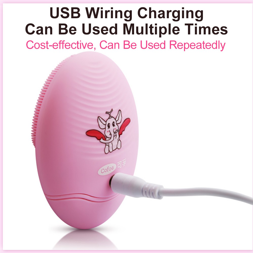 [Mã FMCGMALL - 8% đơn 250K] Máy chà tẩy da điện tử Cofoe có đầu chà bằng Silicone giúp tẩy da chết hiệu quả | BigBuy360 - bigbuy360.vn