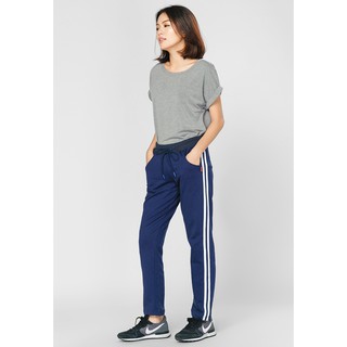 Quần thun dài nữ jogger hai sọc Phúc An