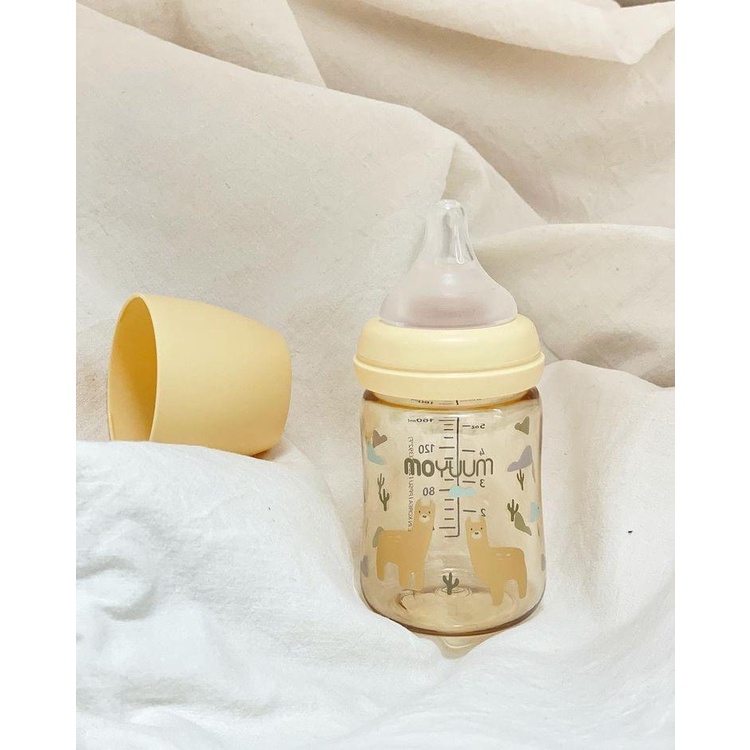 Bình Sữa Moyuum PPSU Lạc Đà Chính Hãng Hàn Quốc 170ml - 270ml